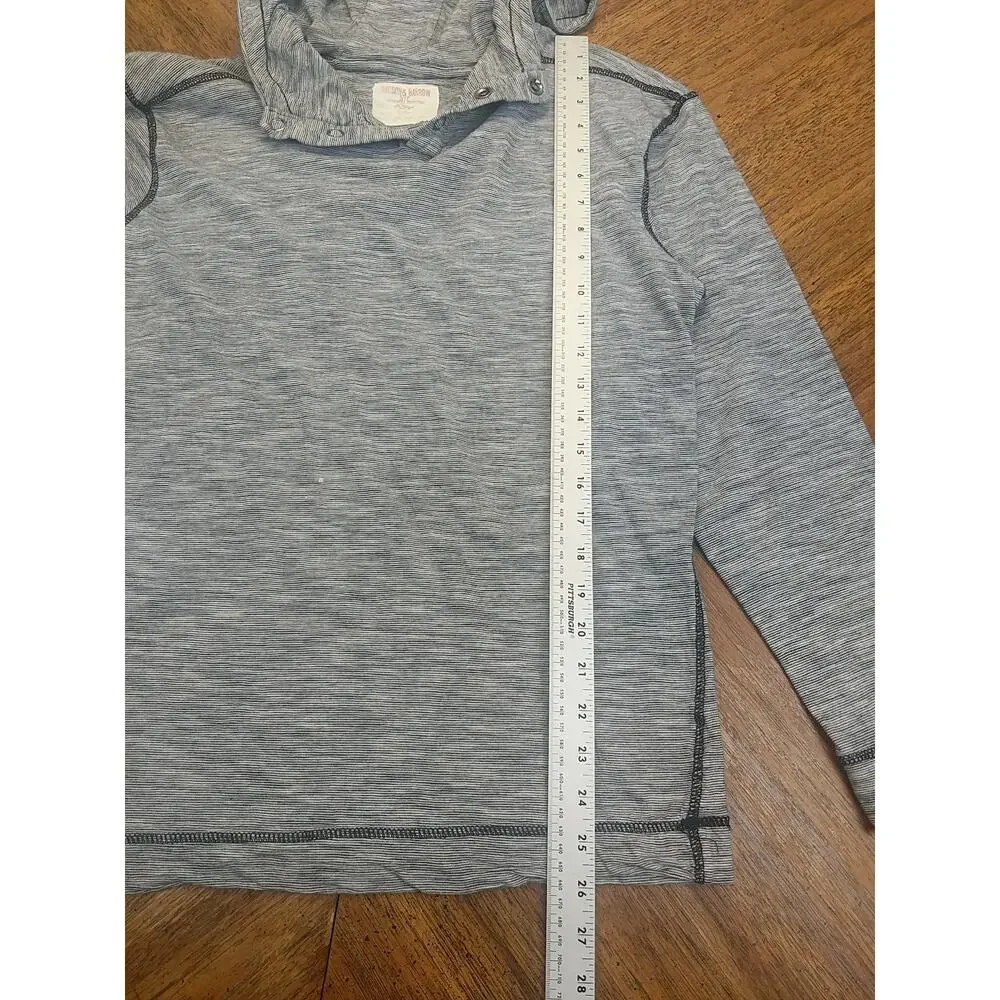 Hudson & Barrow NYC Gentlemen's Outfitters Men's Hoodie Long Sleeve Shirt Size L